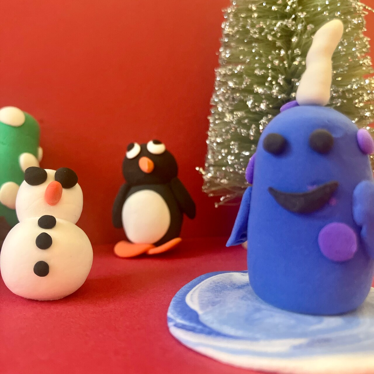 Kids Club: Making Winter Friends with Clay with Elizabeth Barrick